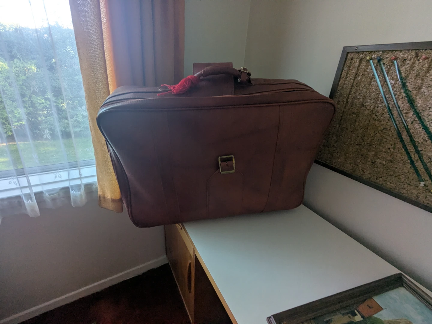 Leather luggage - photo 5