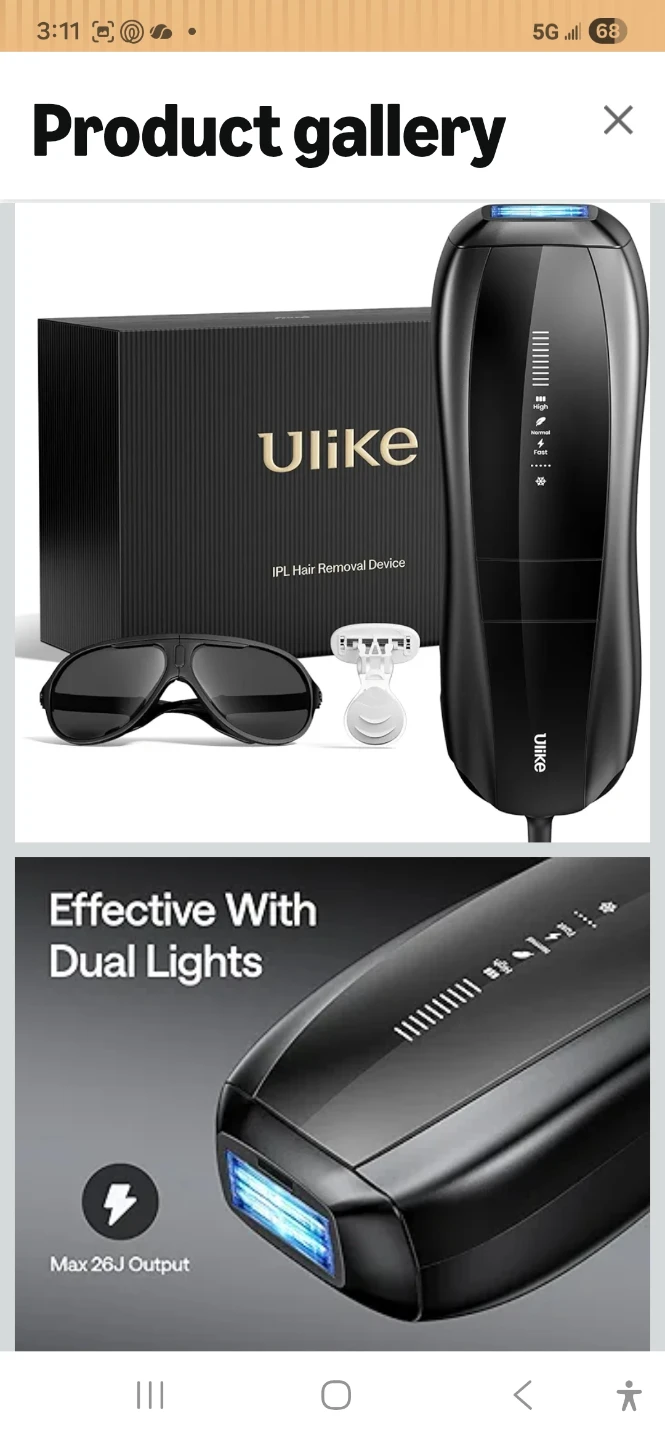 Ulike IPL Hair Removal Device