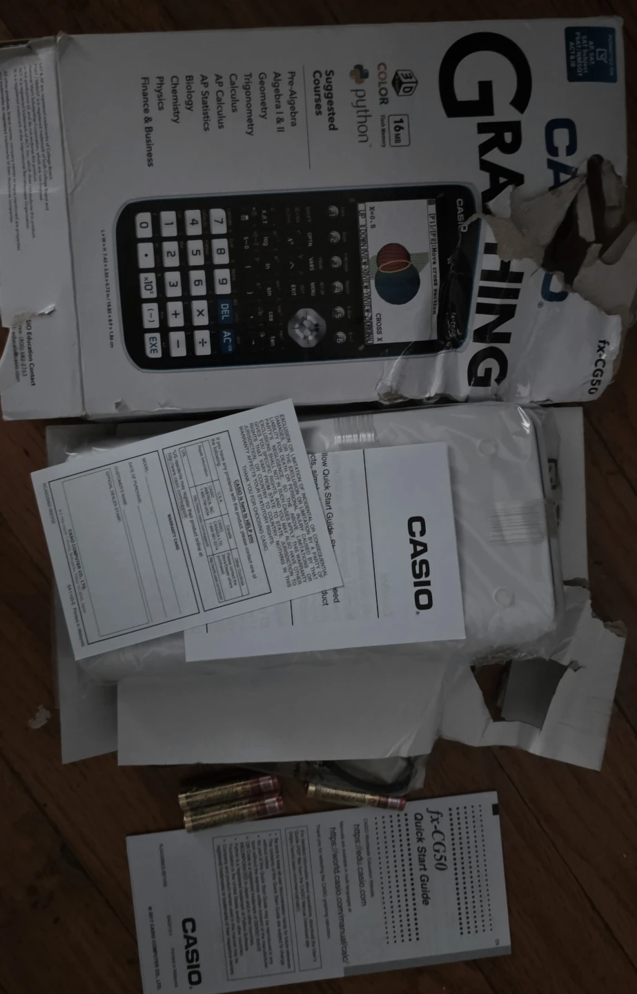 Casio fx-CG50 Graphing Calculator - photo 2