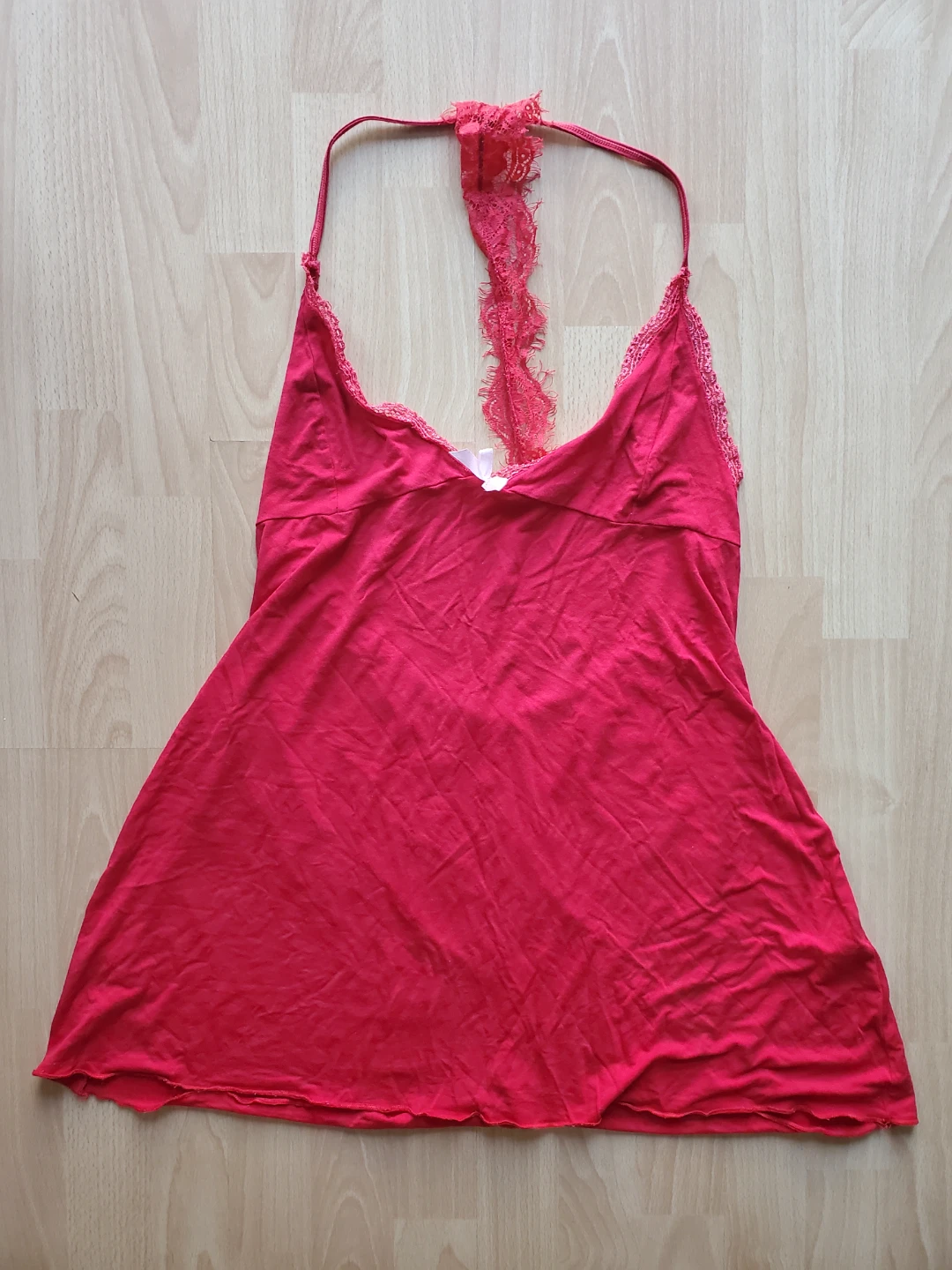Red Babydoll Chemise Nightie - Size XXL