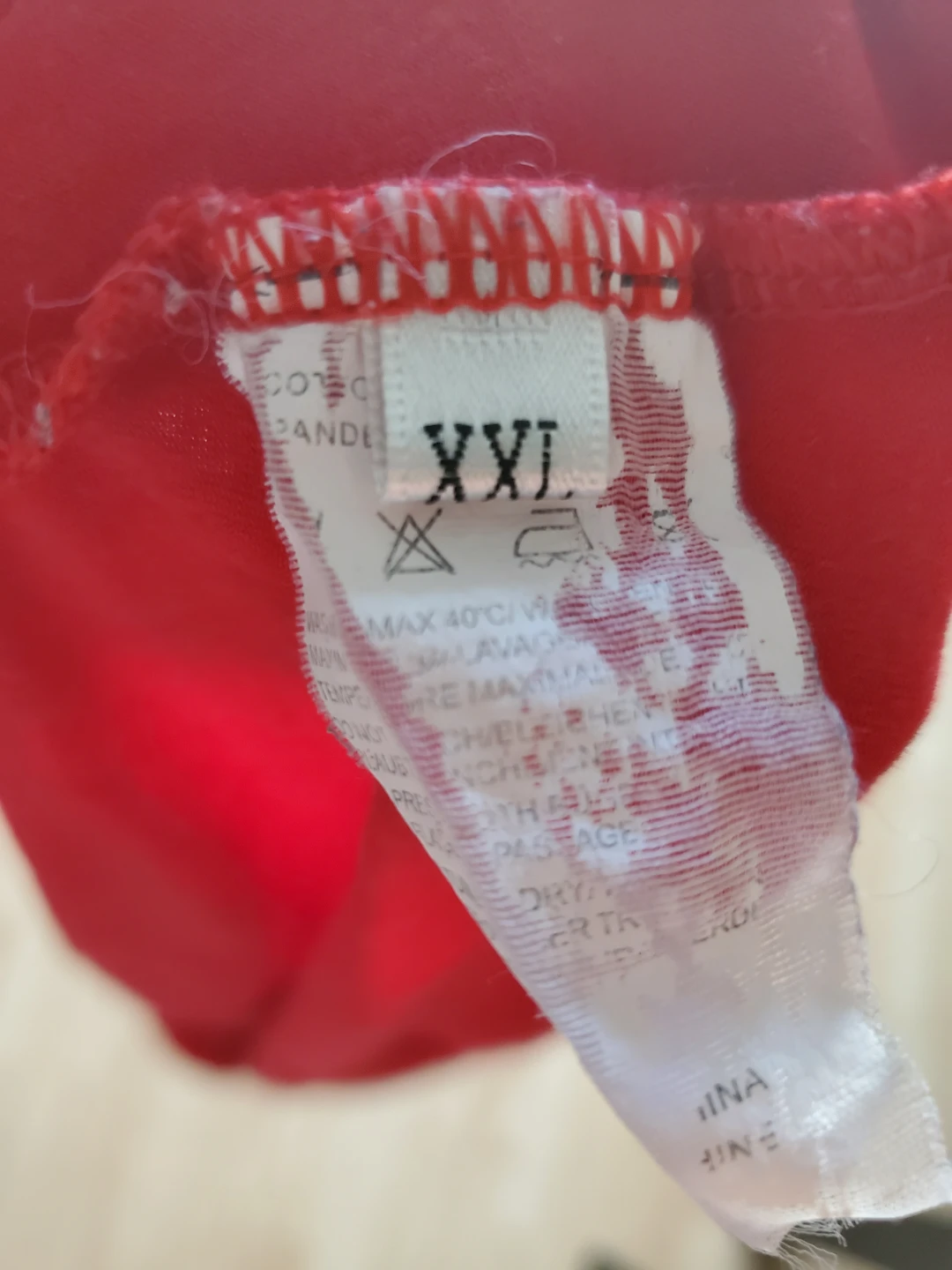 Red Babydoll Chemise Nightie - Size XXL - photo 3