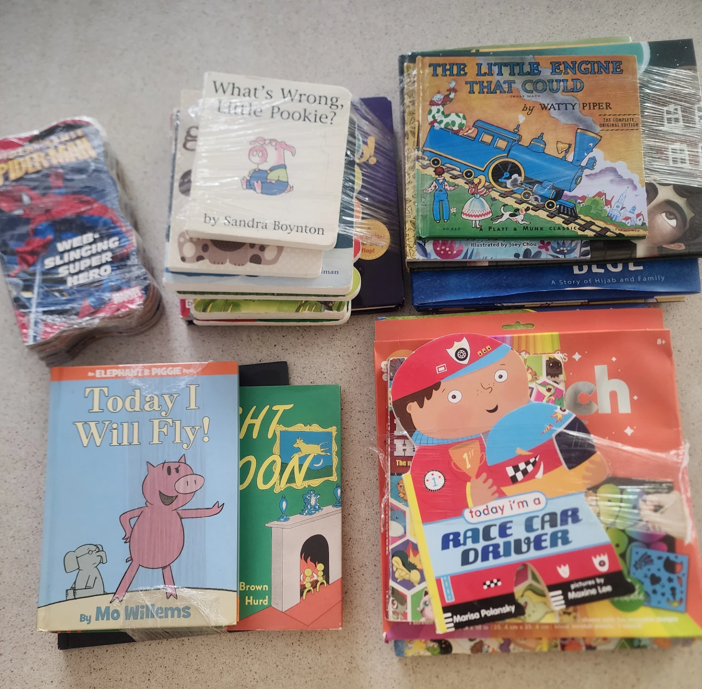 Bundle of Children's Books: Spiderman & More