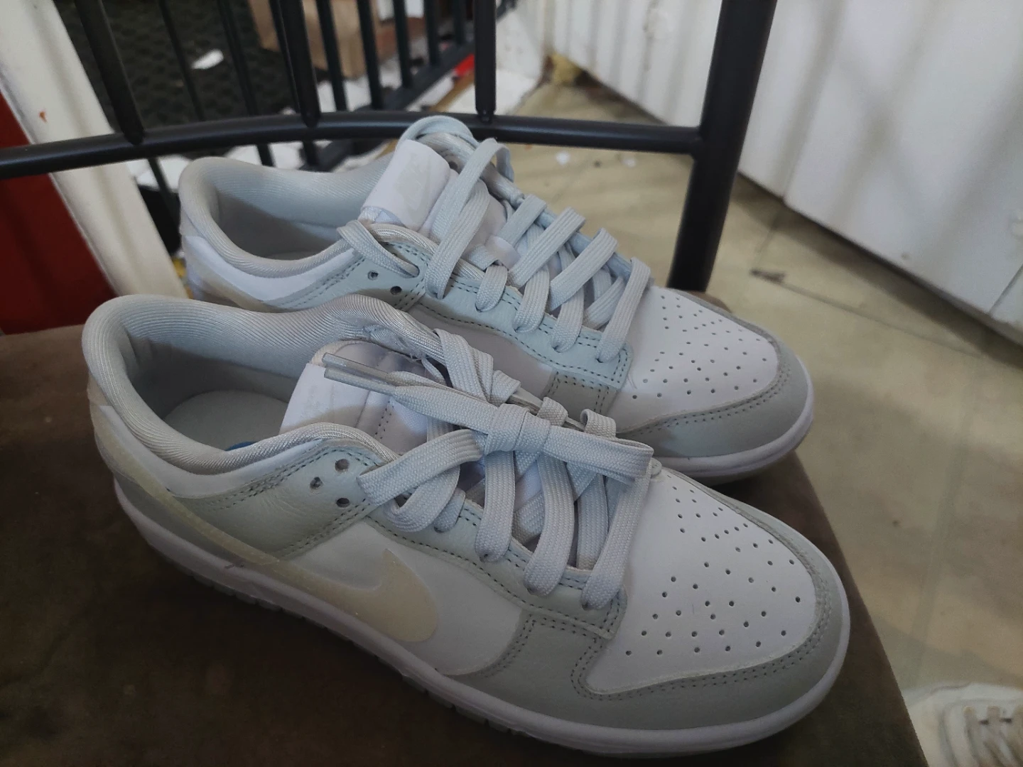 Nike Dunk Low Grey and White Size 7½