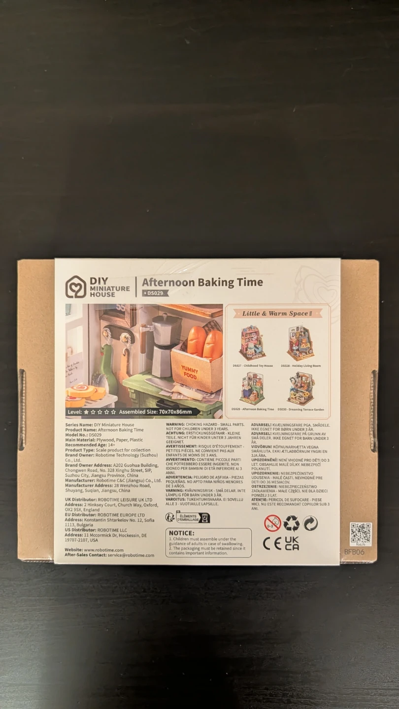 Rolife DIY Miniature House Afternoon Baking Time DS029 - photo 2