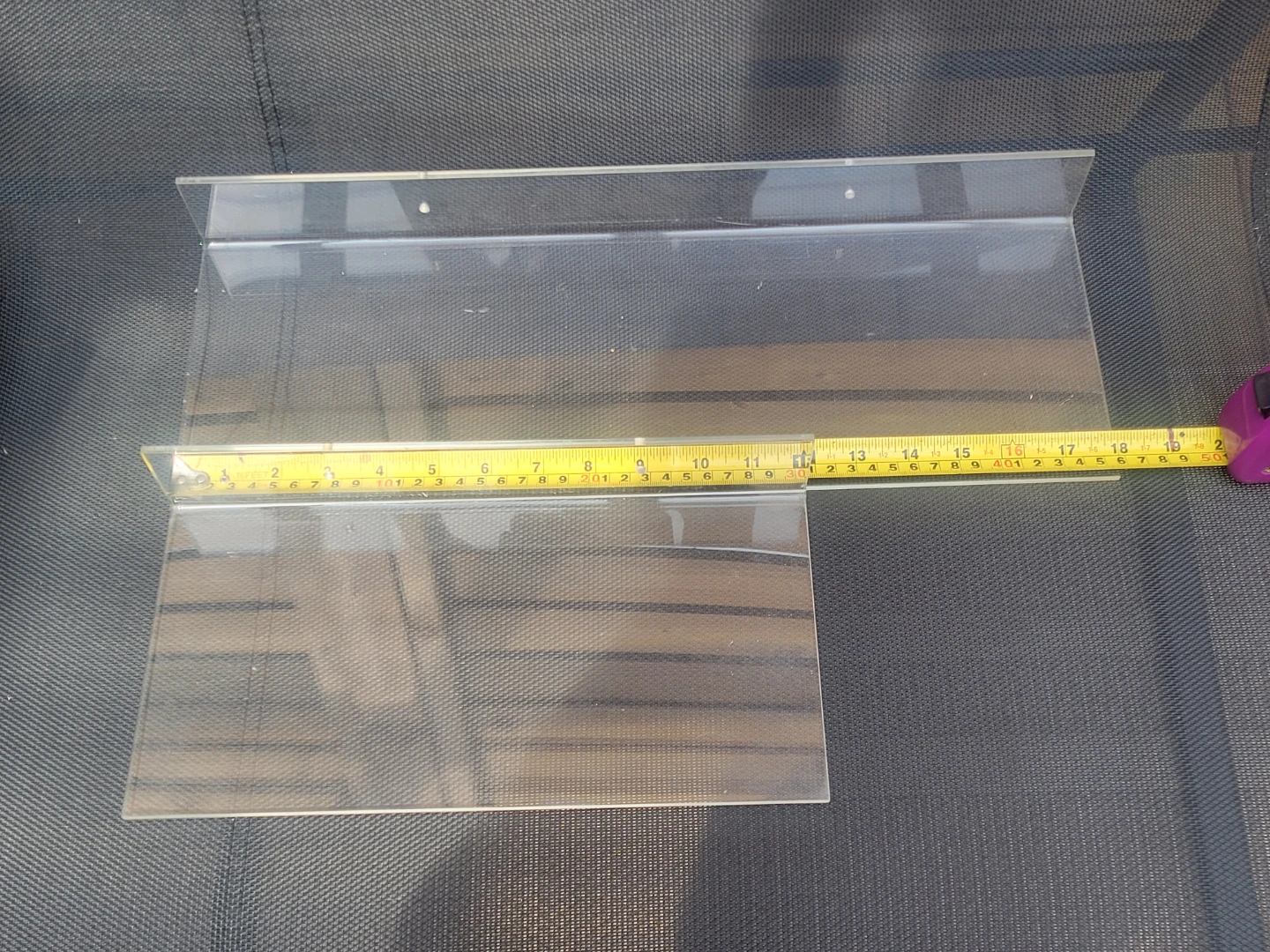 2 Acrylic Shelves