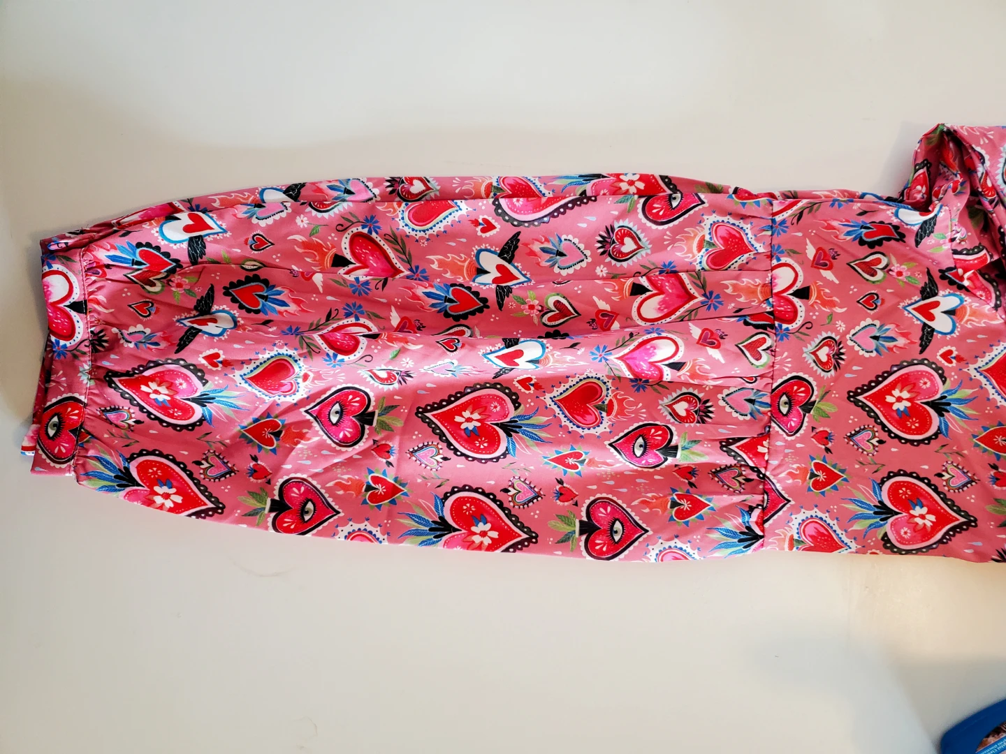 Fun Heart Print Plus Size Blouse...New - photo 4