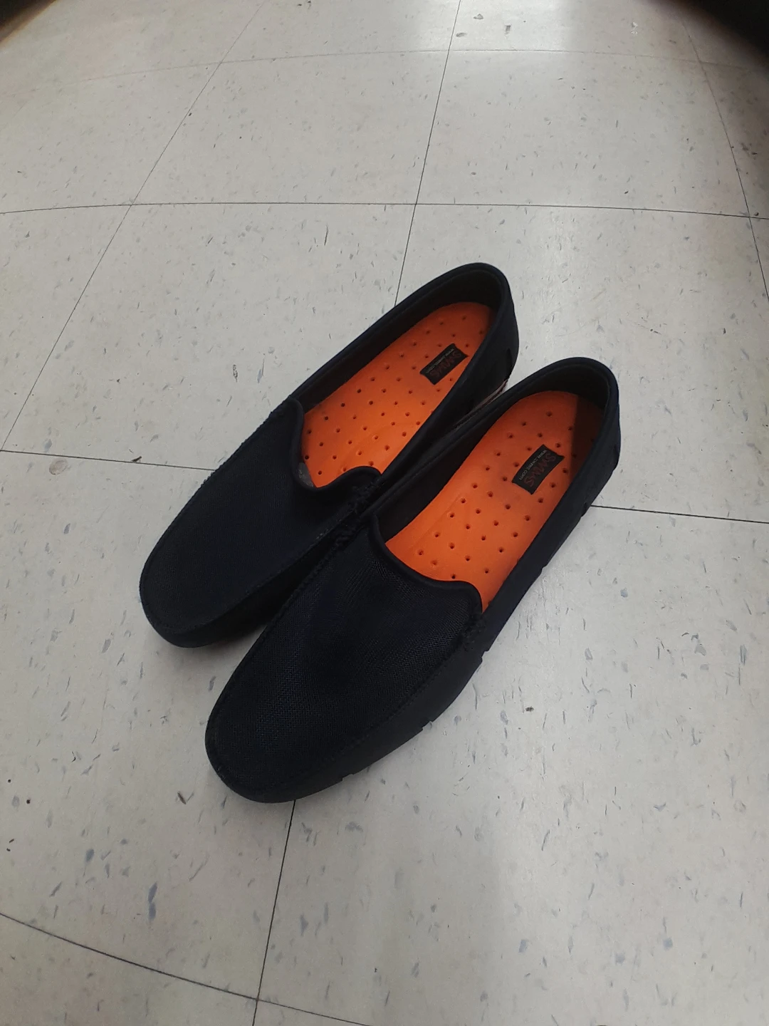 Navy Blue Loafers Original  Swim  Men's Size 10.5