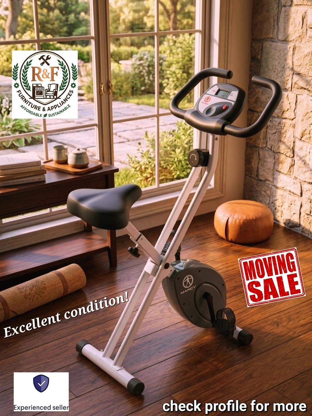 ✴️➡️Marcy NS-652 Foldable Exercise Bike