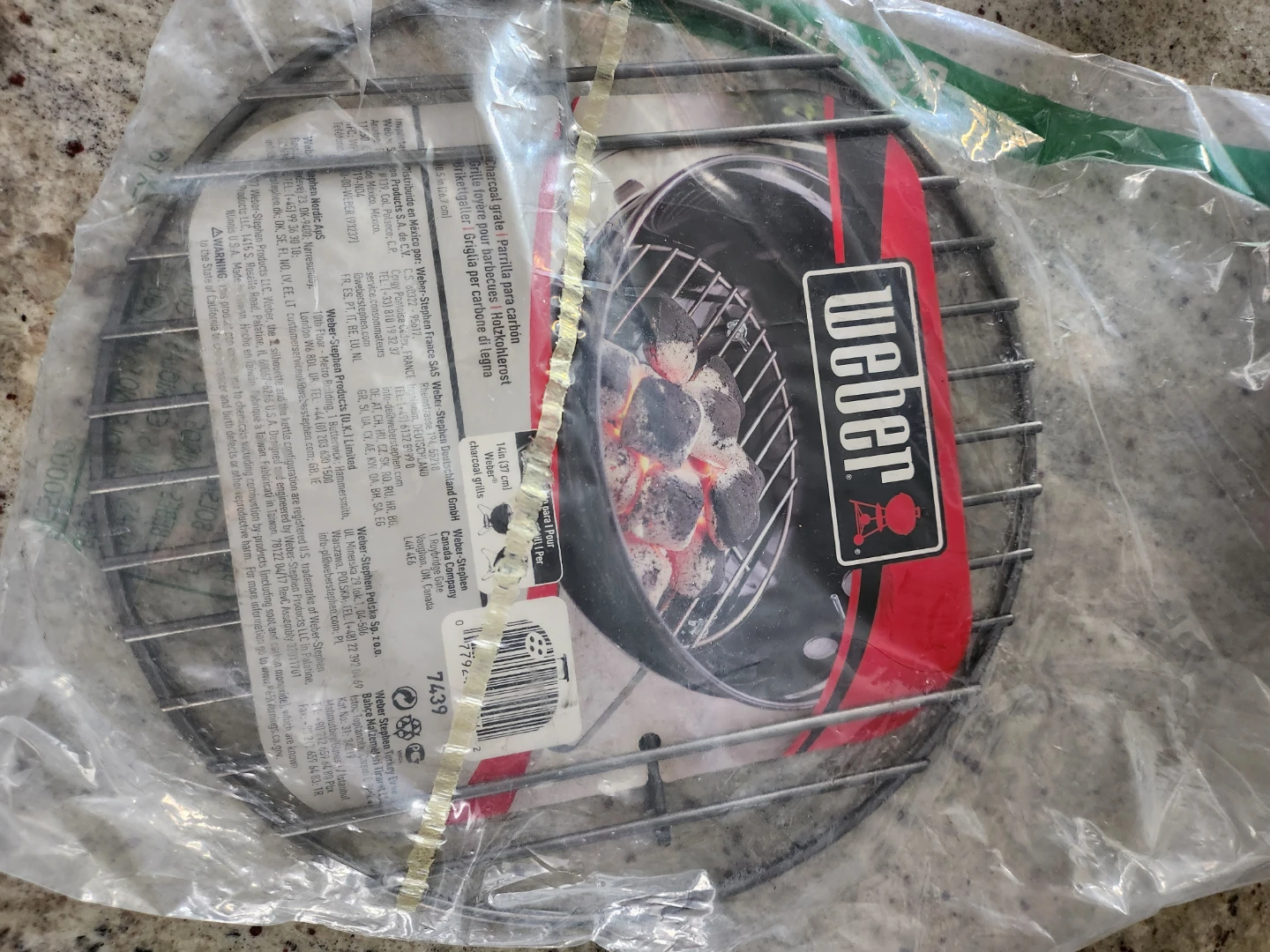Weber Charcoal Grill Grate 37 cm