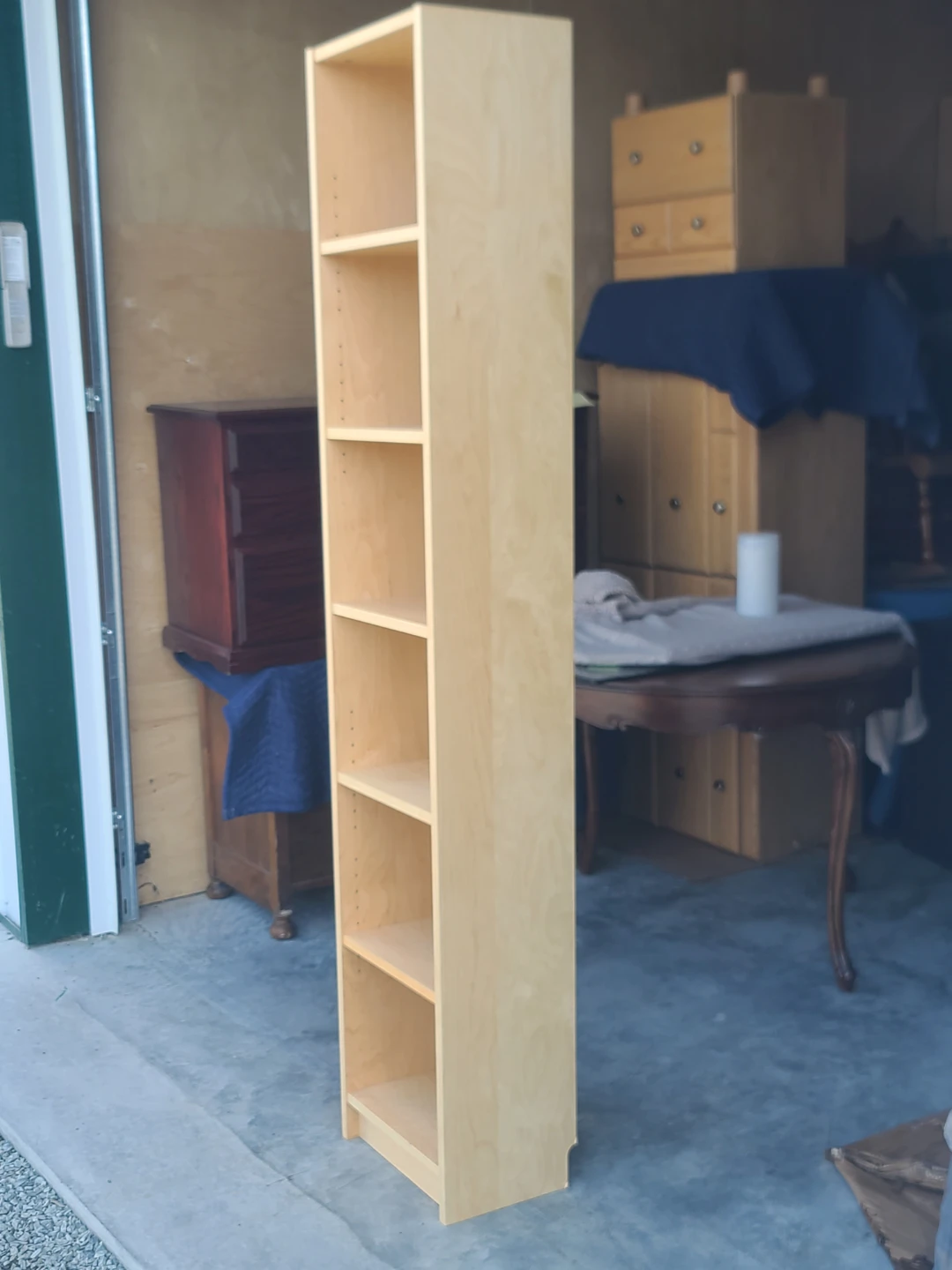 Tall Wooden Bookshelf - photo 3
