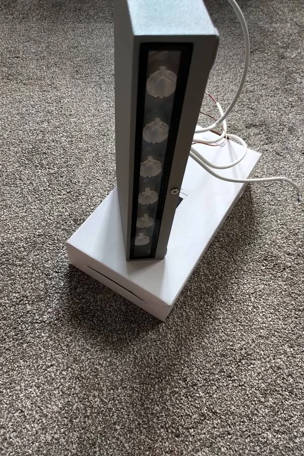 EU Lighting BL1020 Outdoor Wall Light - Silver - photo 4