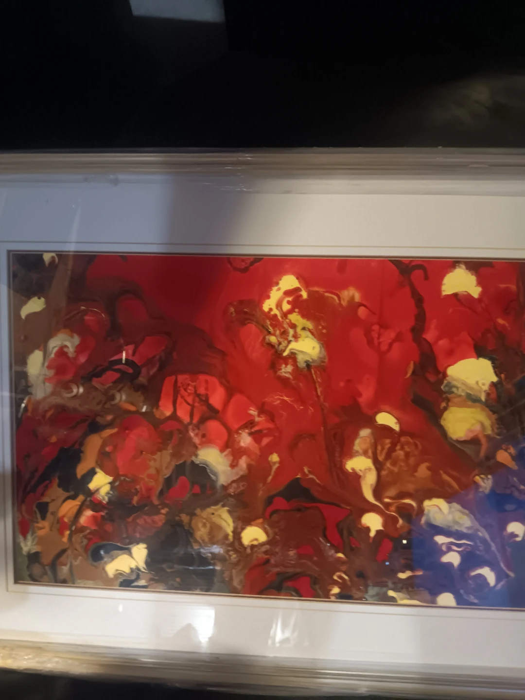 Framed Abstract Art Prints (Set of 2)