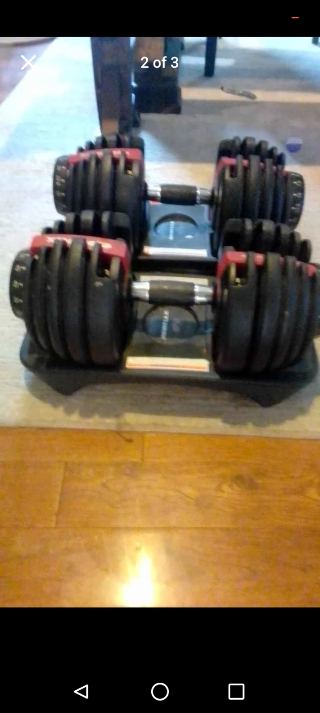 Bowflex Adjustable Dumbbells (Pair) - photo 2