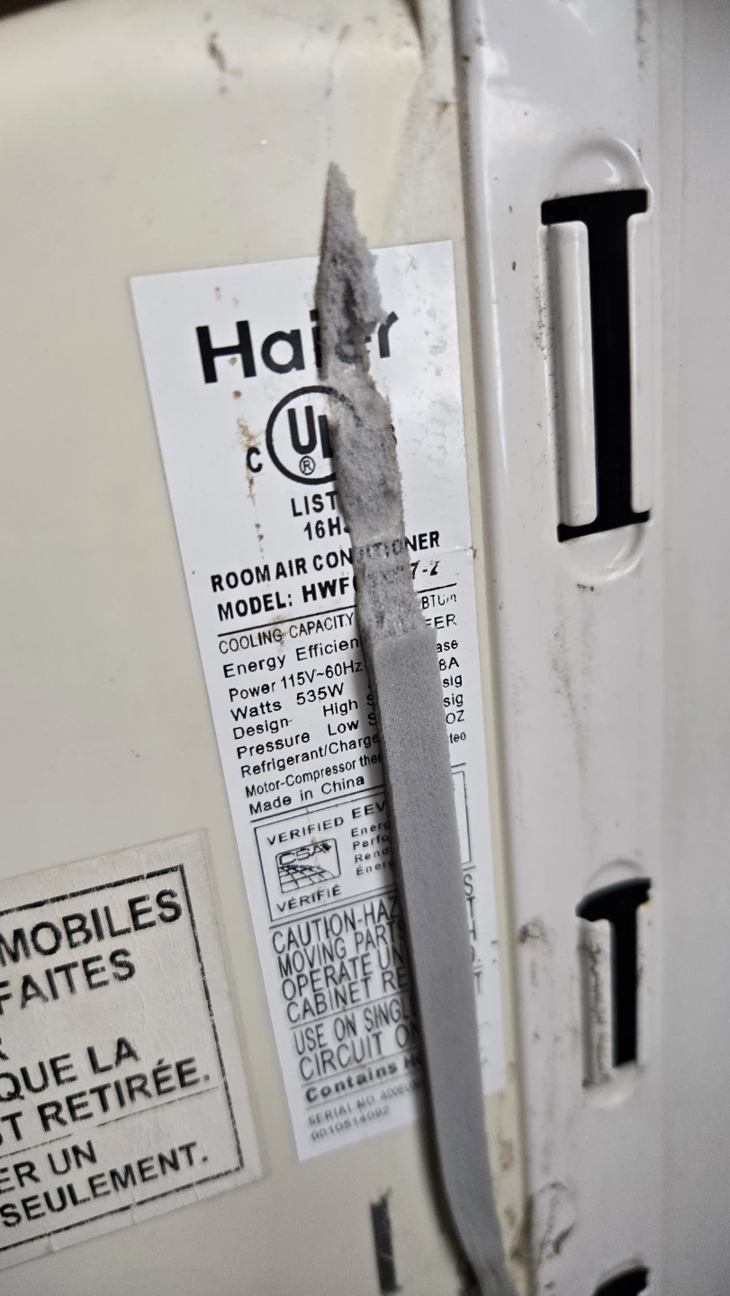 Haier Room Air Conditioner HWFA15XCM - photo 3