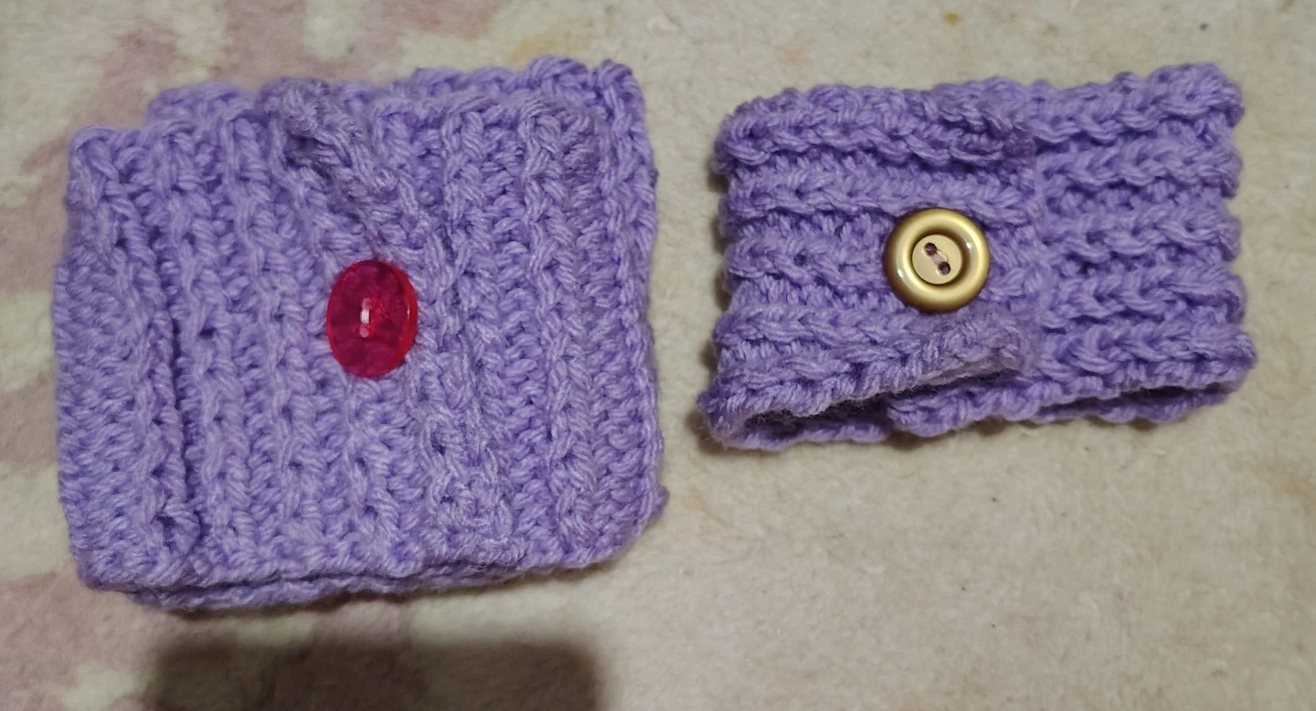 Handmade Knitted cup coseys
