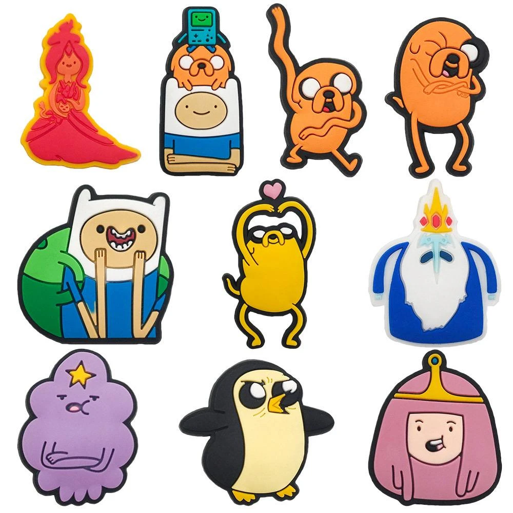 Adventure Time Shoe Charms Set