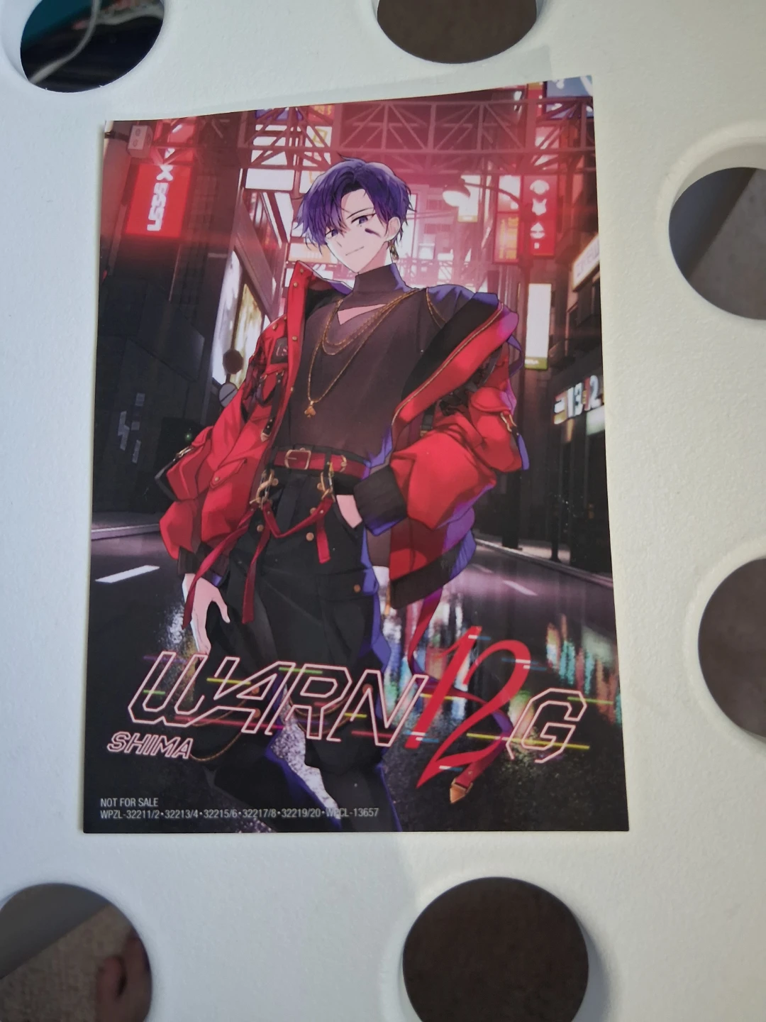 Anime photo card