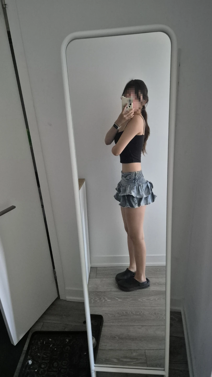 Denim Y2k Ruffle Skirt - photo 2
