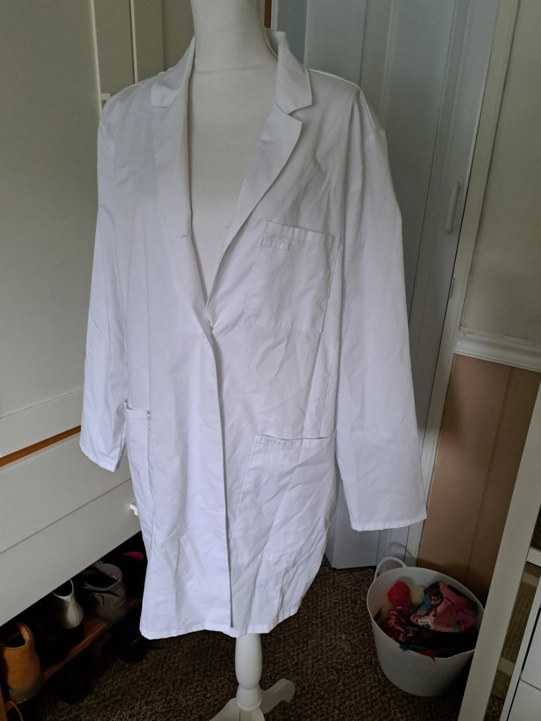 Cherokee Project Lab White Lab Coat XL