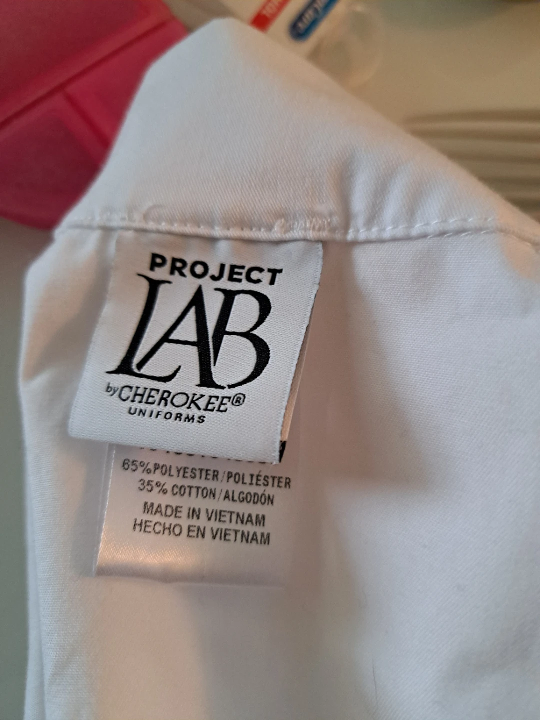 Cherokee Project Lab White Lab Coat XL - photo 4
