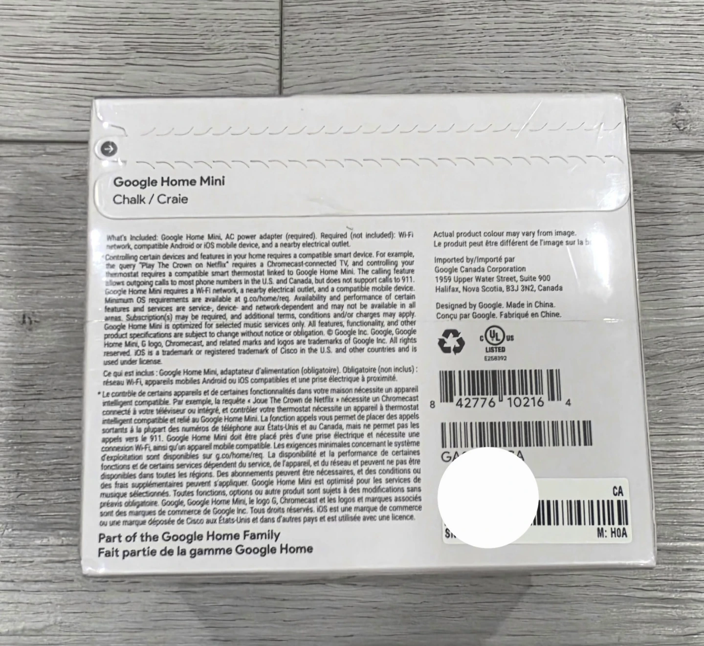 Google Home Mini Chalk/Coral - BNIB - photo 5