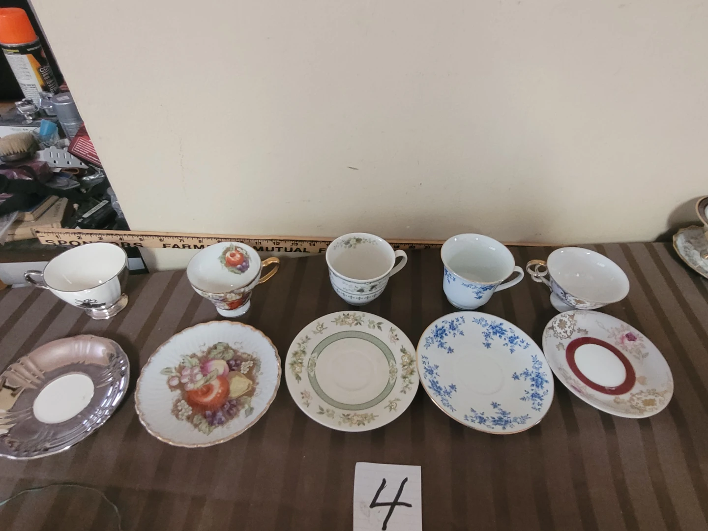 Lot 45 Vintage Teacup and Saucer Set England - photo 4