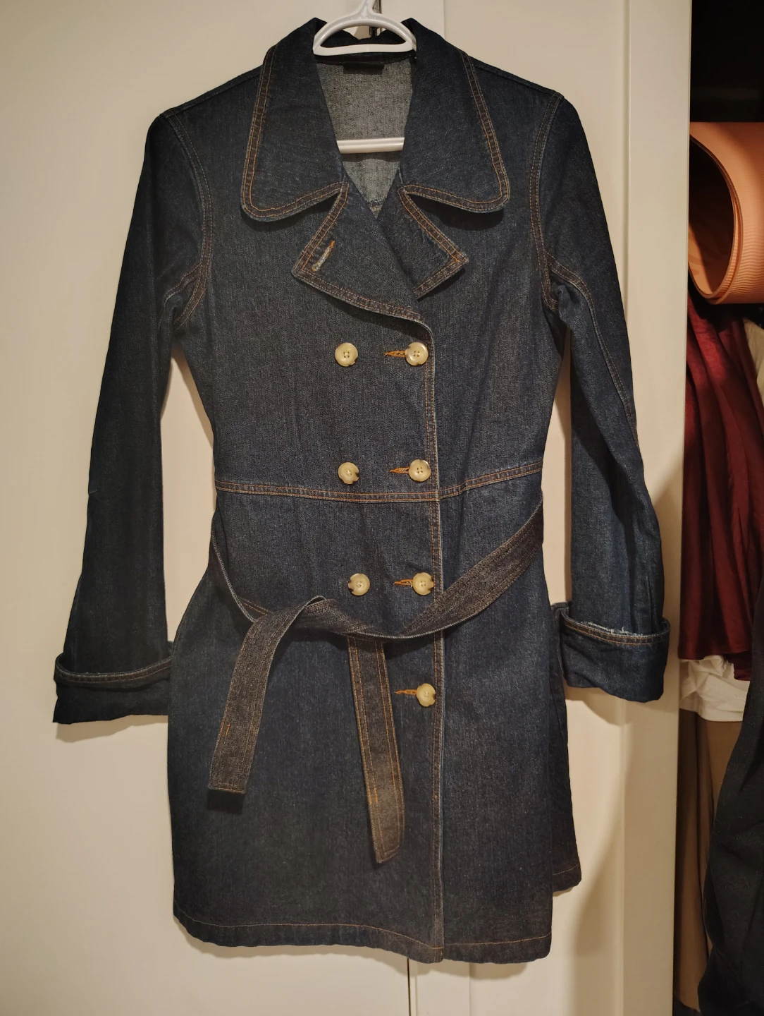 Denim Trench