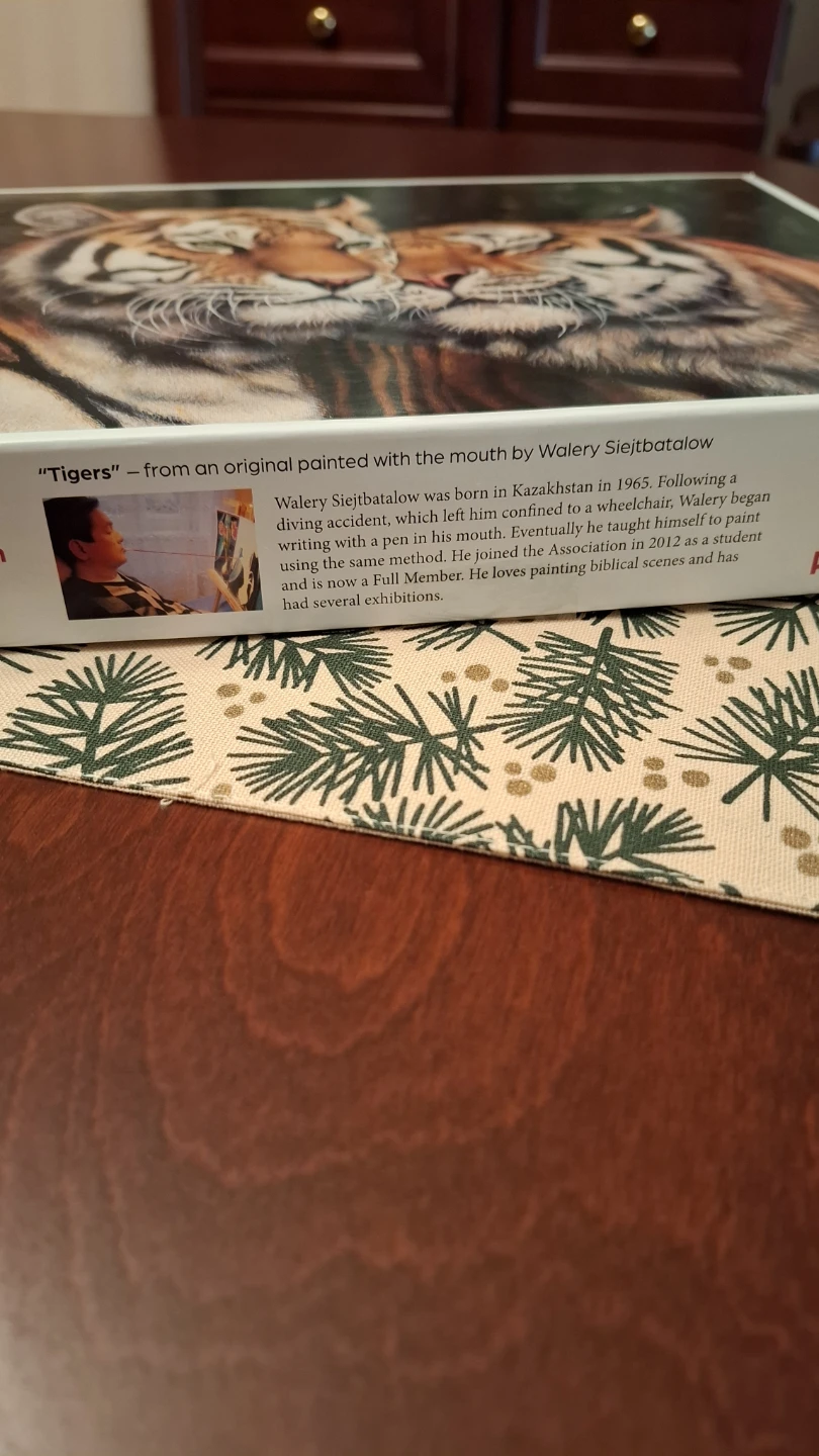 1000 Piece Tiger Puzzle - photo 3