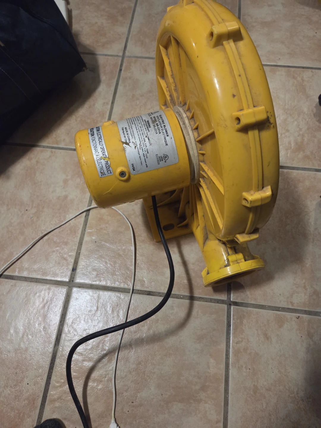 Yellow Electric Blower BR-231A
