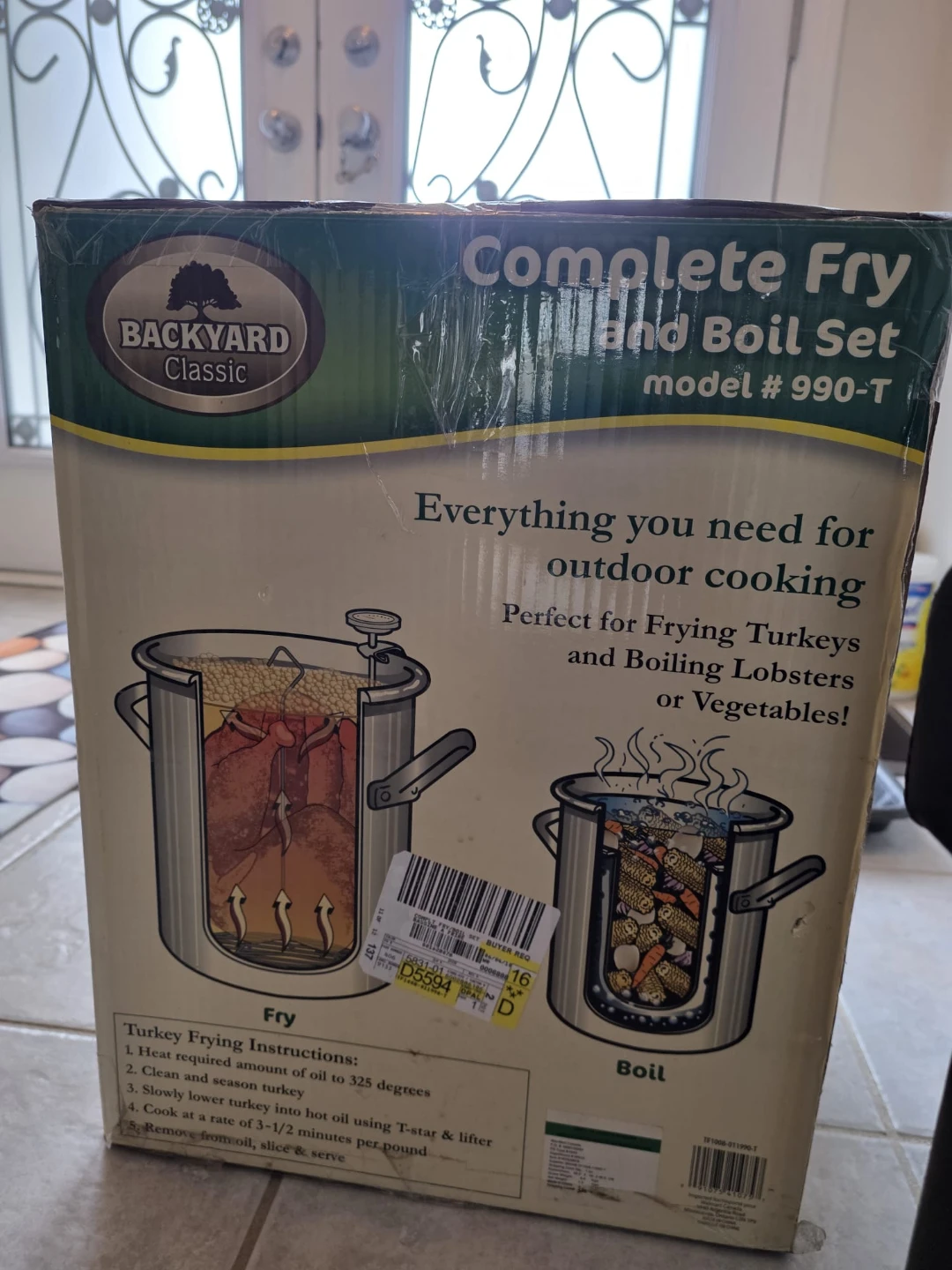 Backyard Classic Complete Fry and Boil Set