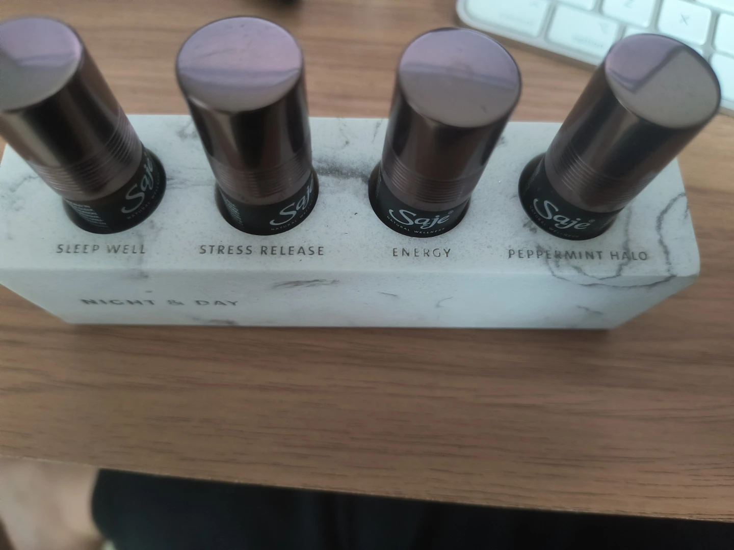 Saje Night & Day Essential Oil Roller Set