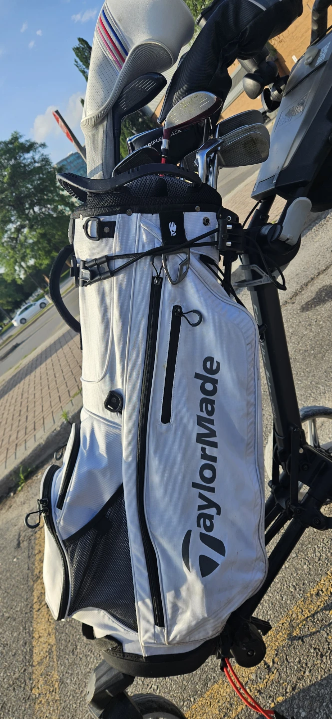 golf caddy bag_tailormade white - photo 5