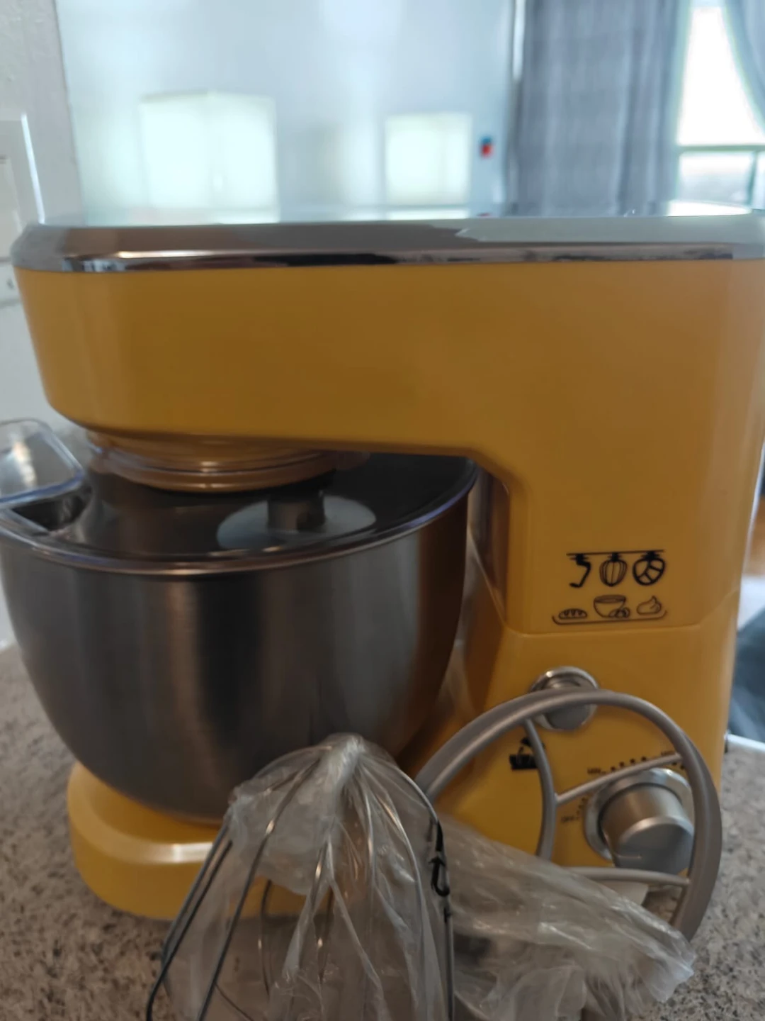 CUSIMAX Dough Mixer Tilt-Head with Stainless Steel Bowl, - photo 4