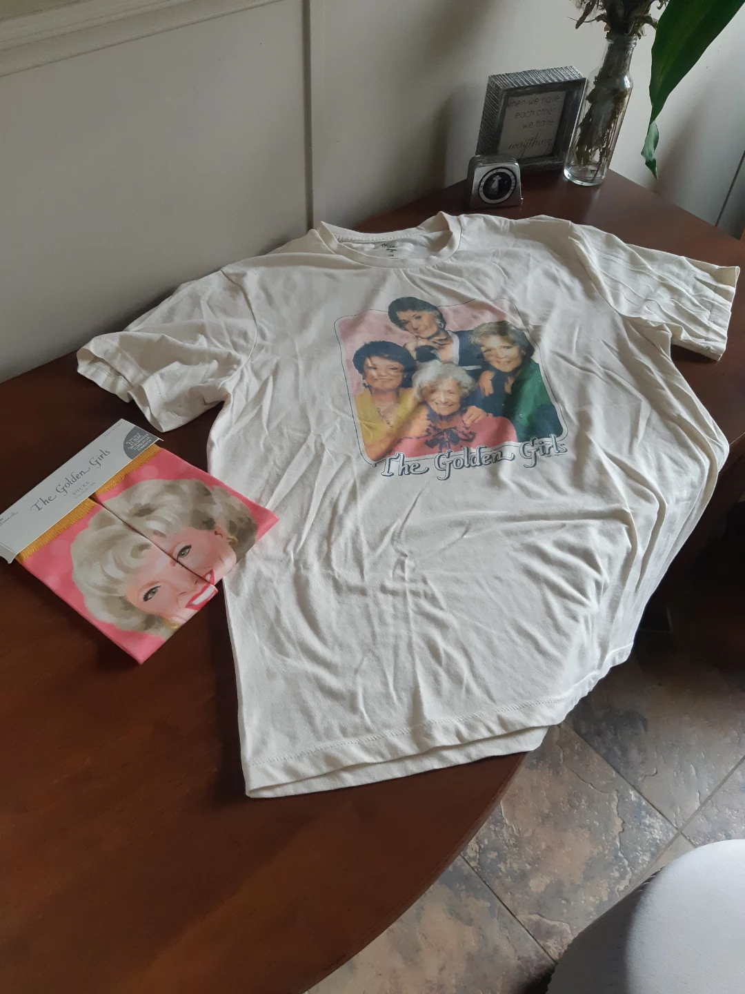 "the golden girls"  T shirt and socks bundle