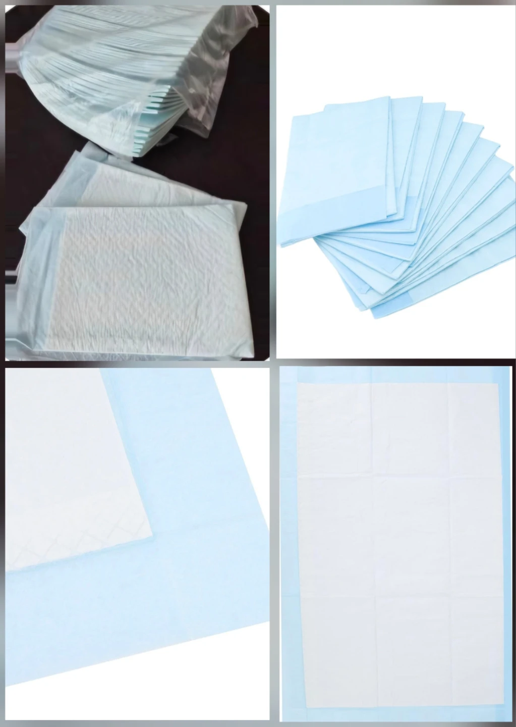 Absorbent pee pads for pet or human use, more than 50.