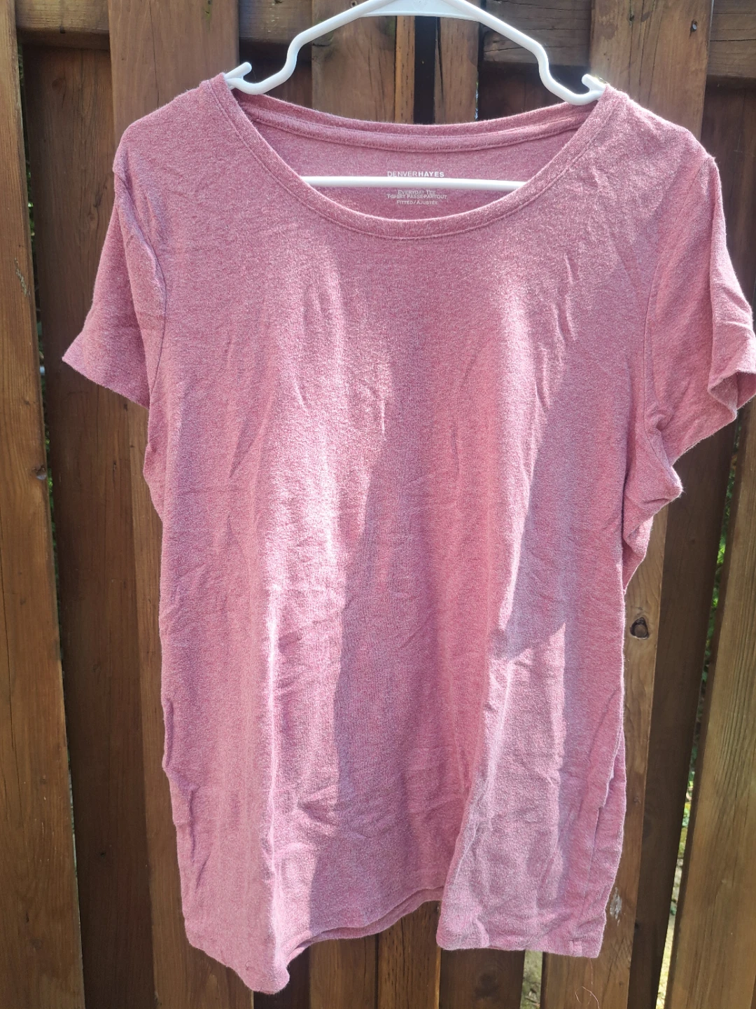 Denver Hayes Pink Heathered T-Shirt