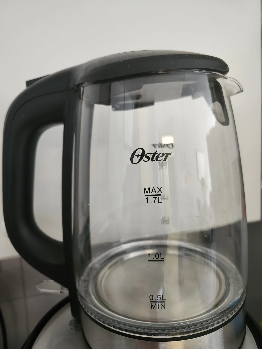 Glass Electric Kettle Stainless Steel base - photo 4