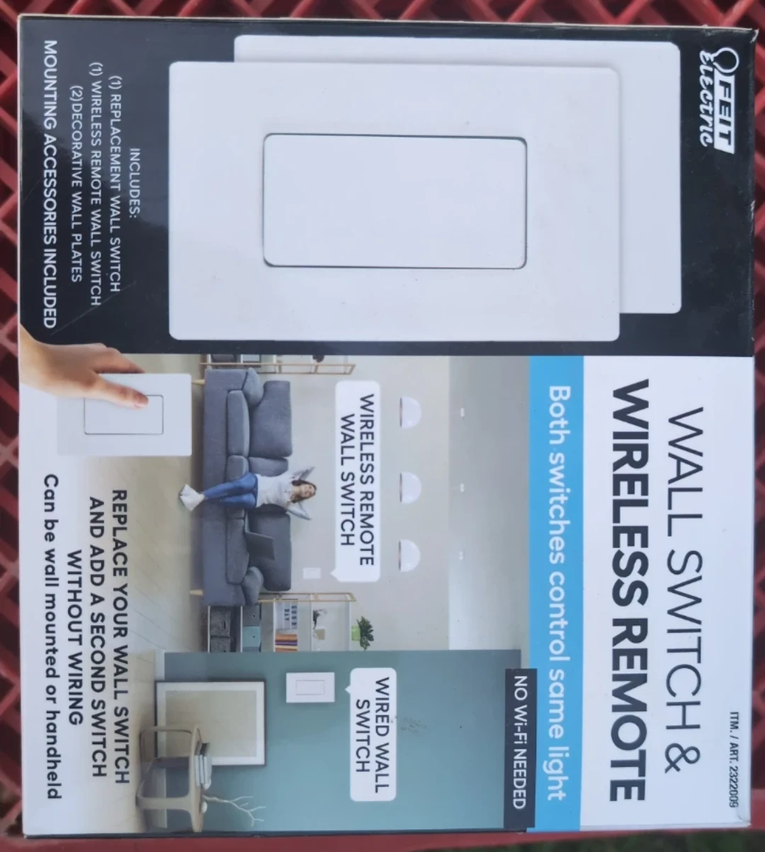 Wall Switch & Wireless Remote - photo 2
