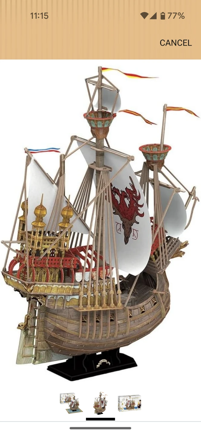 Brand New Harry Potter Durmstrang Ship 3D Puzzle - photo 4