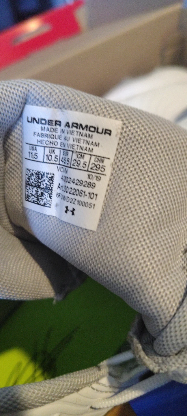 Under Armour White Football Cleats - photo 5