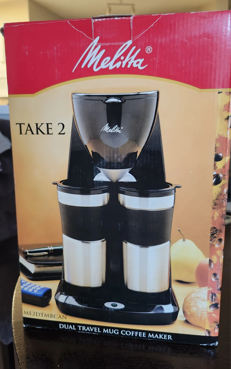 Melitta Dual Travel Mug Coffee Maker