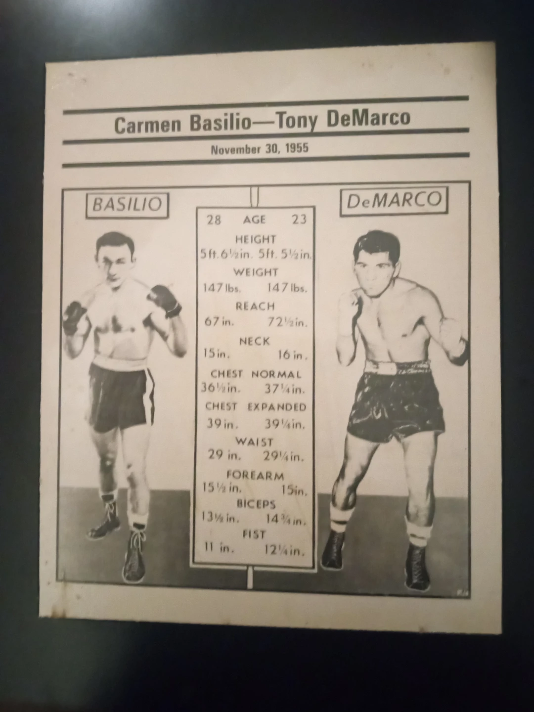 Vintage Boxing Memorabilia - Famous Fight Posters - photo 4