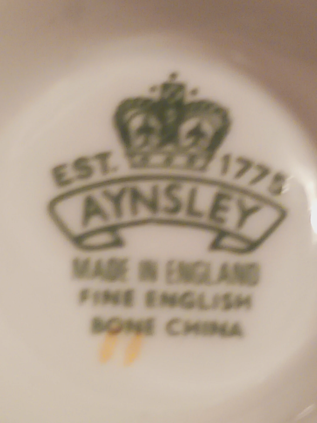 Aynsley Fine Bone English China Fruit Design Candy Bowl - photo 4