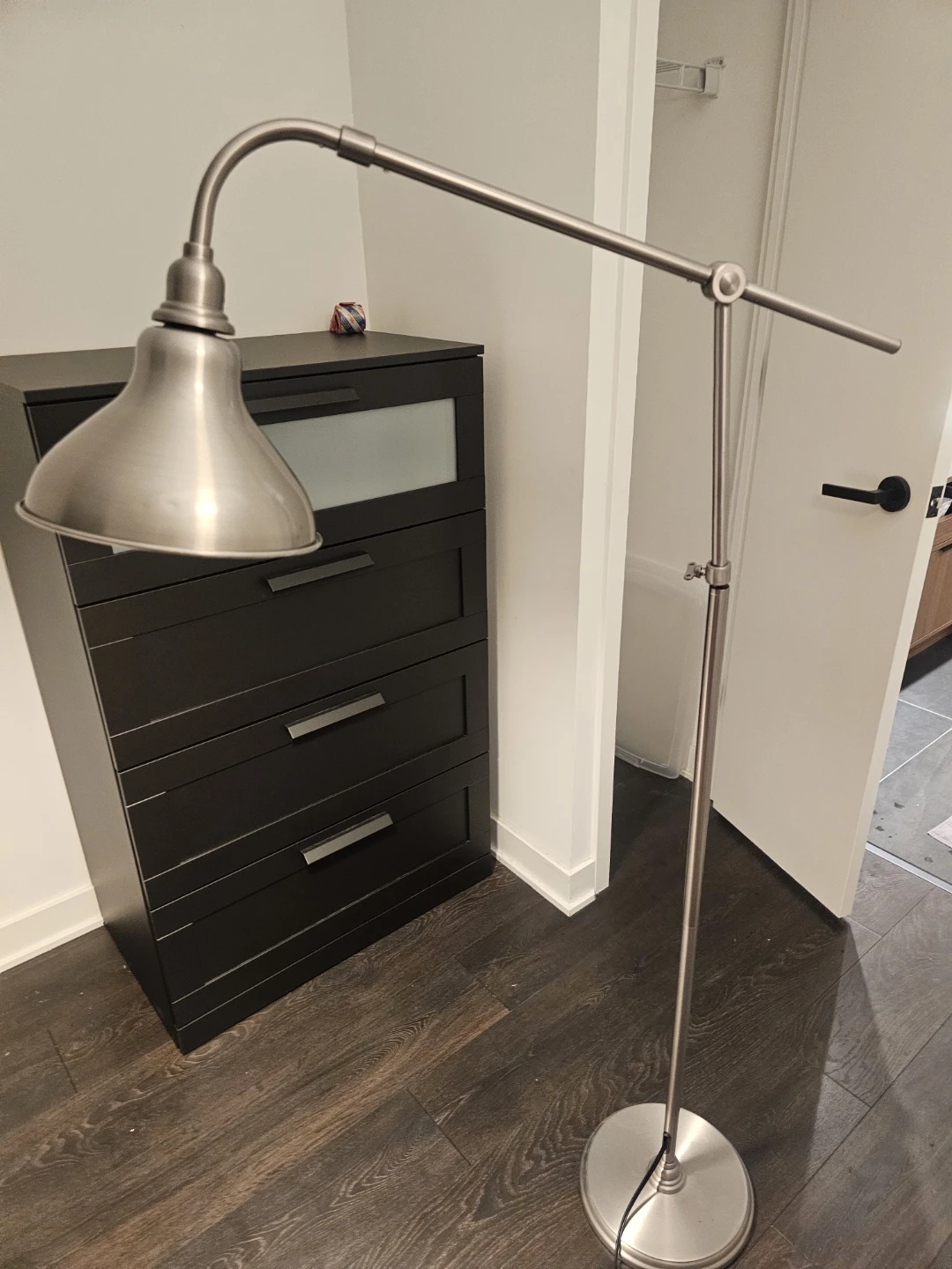 Adjustable Floor Lamp - Brushed Nickel - photo 4