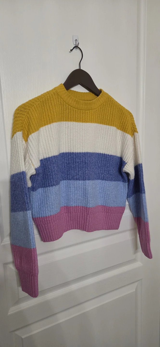 Old Navy Striped Sweater Size L (10-12)