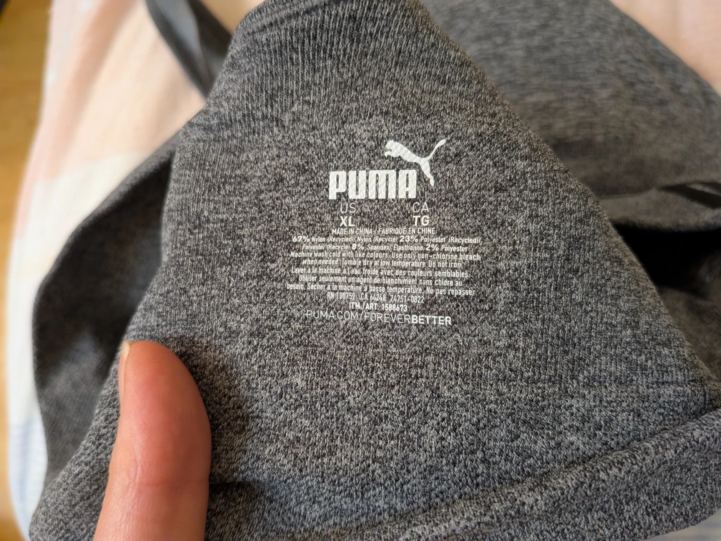 Puma Grey Sports Bra - photo 4