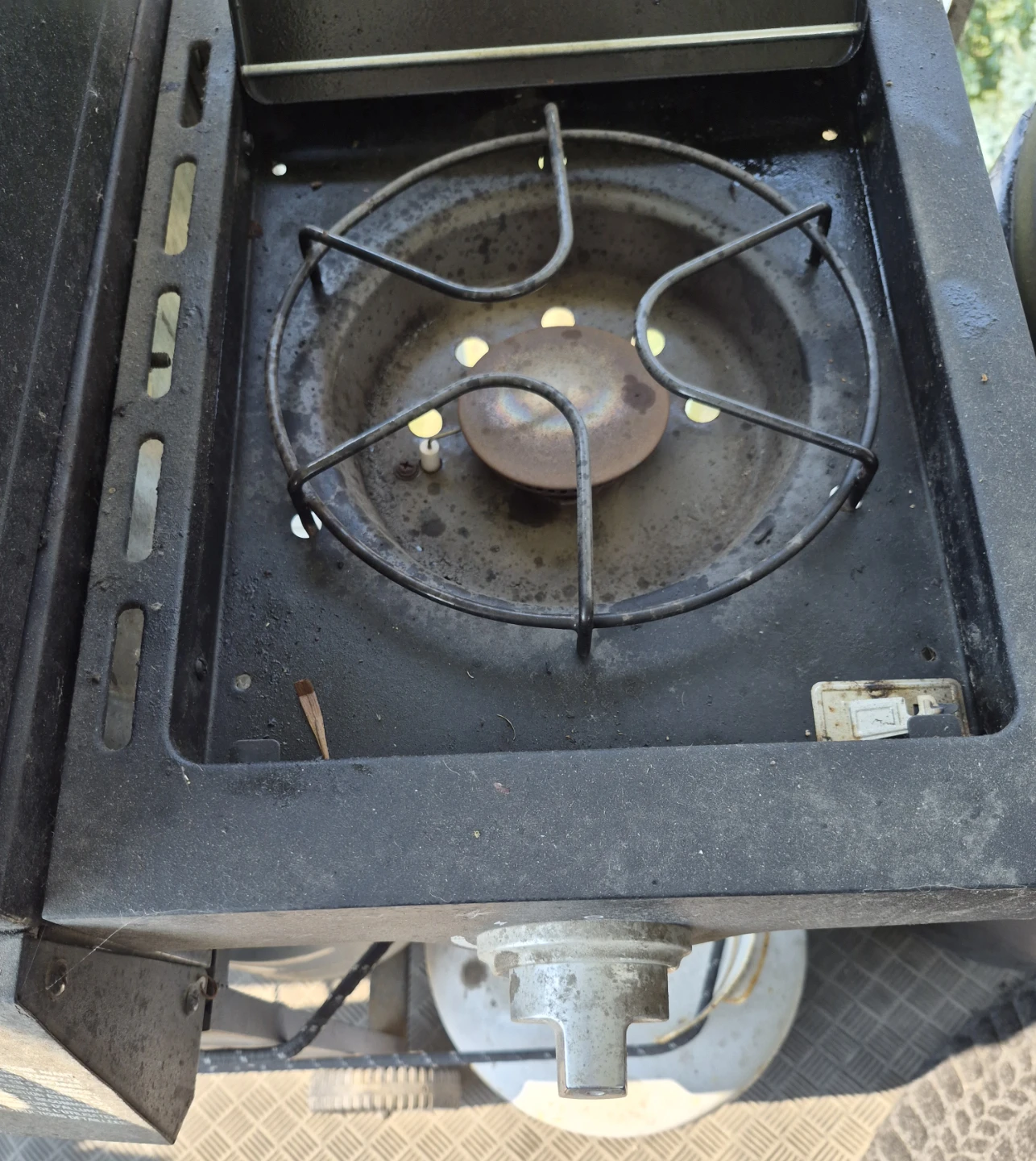 Grill Chef Propane BBQ with Side Burner - photo 2