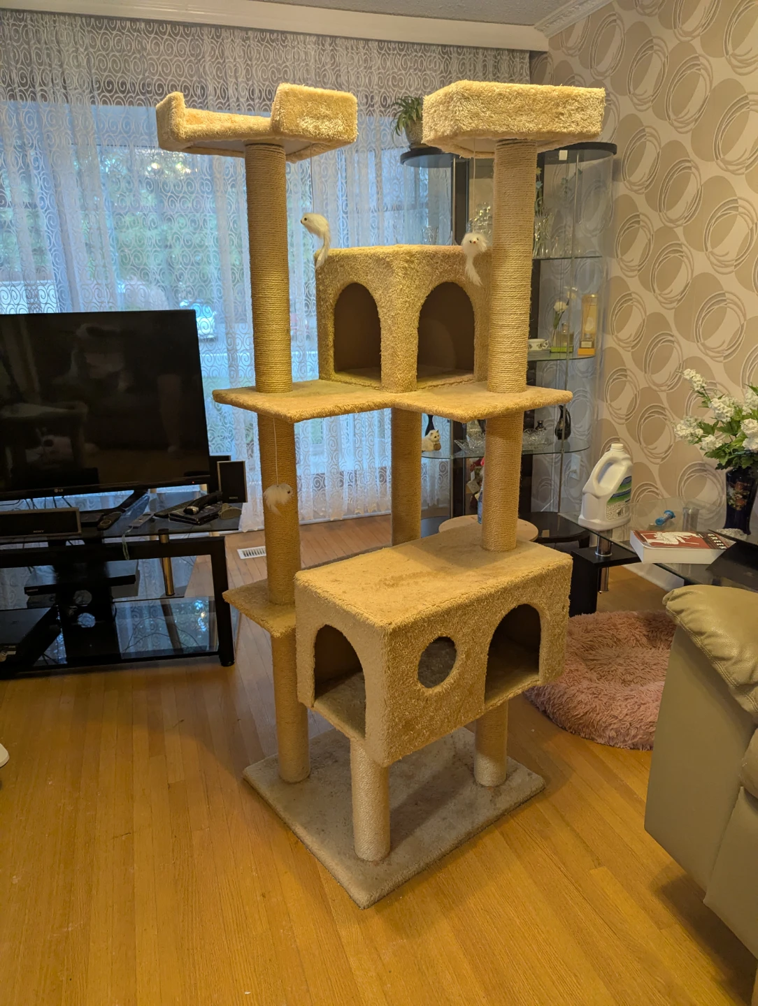 Large Cat Tree Condo with Multiple Levels