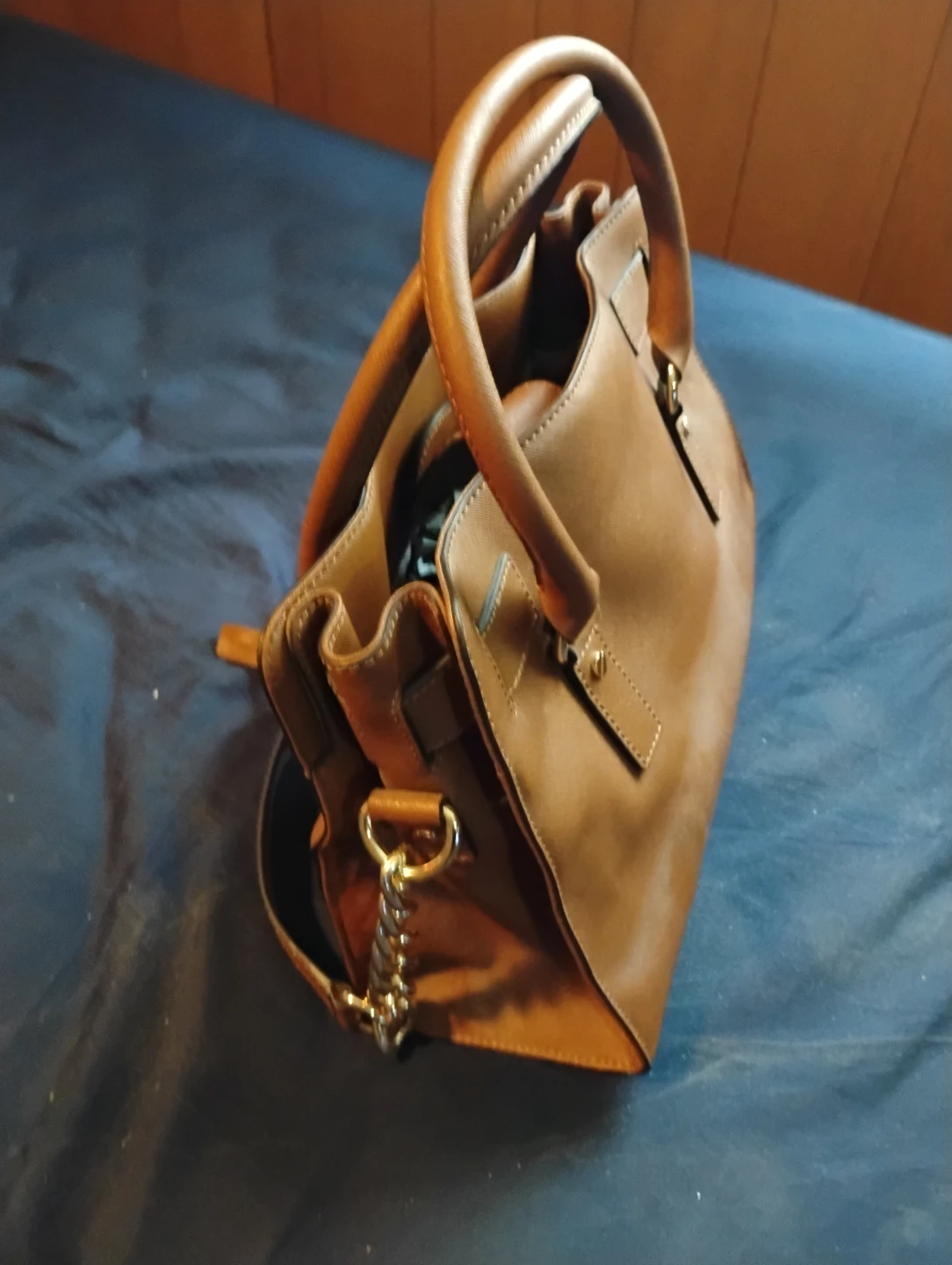 Michael Kors Brown Leather Satchel Handbag - photo 2