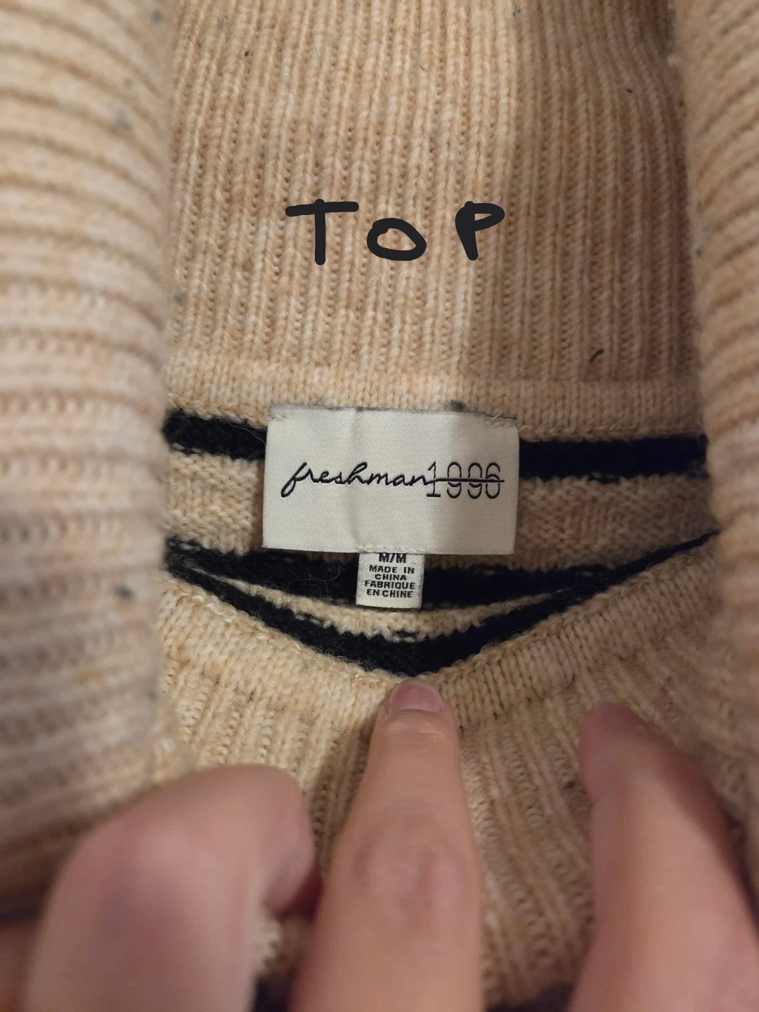 Freshman 1996 Striped Sweater and Skirt Set - photo 5